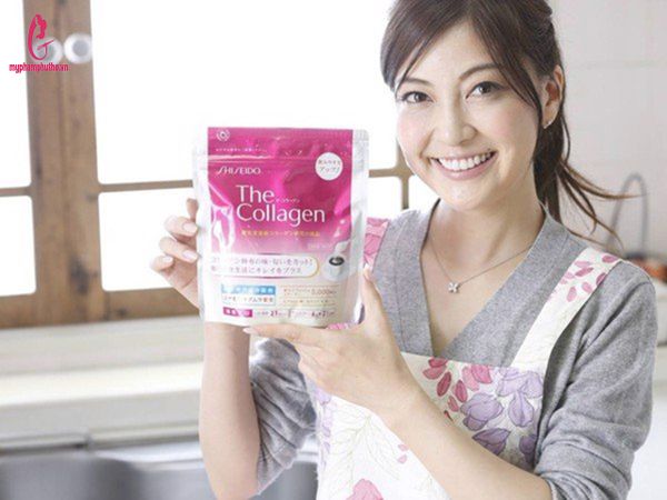 review The Collagen shiseido dạng bột Nhật Bản