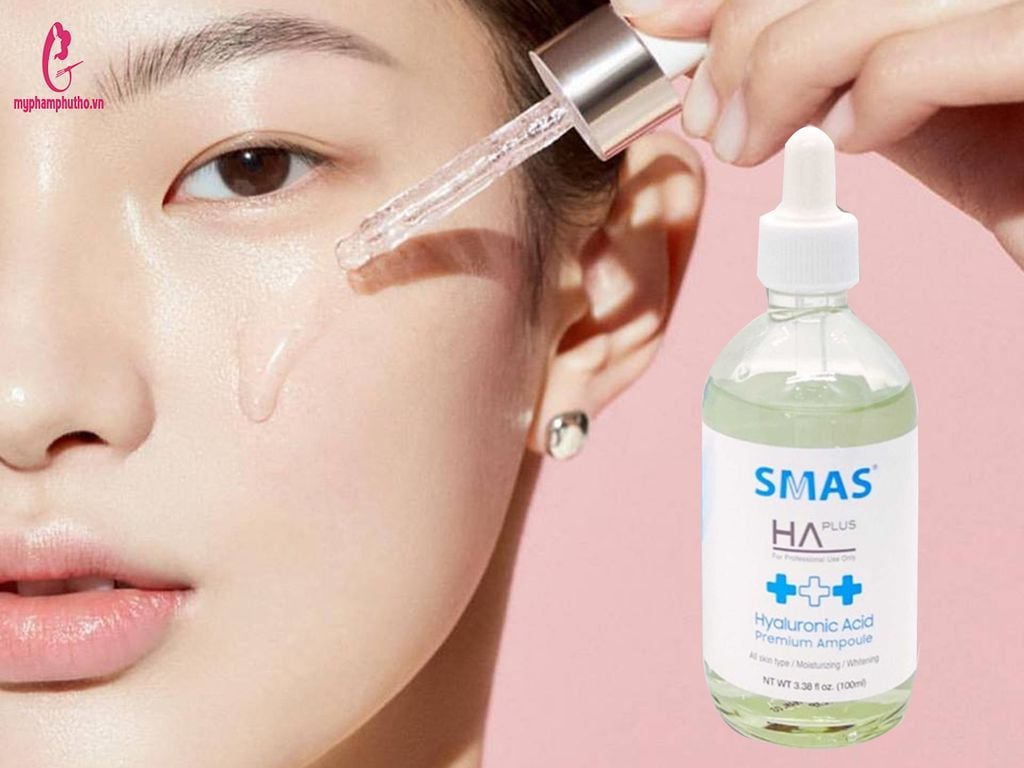 Review Tinh chất dưỡng ẩm SMAS Hyaluronic acid 100ml