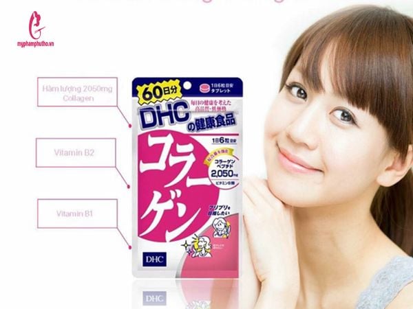 review Viên Uống Collagen DHC của Nhật