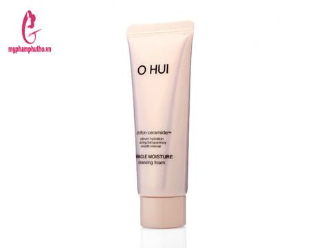 Rửa Mặt Ohui Trắng Hồng Miracle Moisture Cleansing Foam