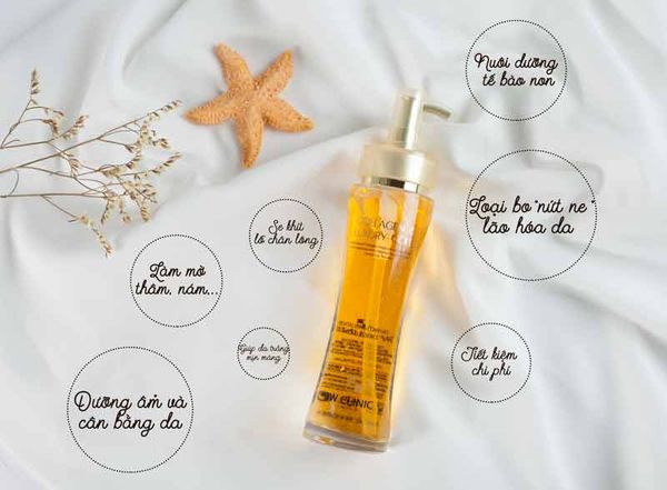 công dụng Tinh chất Serum vàng 24K Collagen 3W Clinic Hàn Quốc