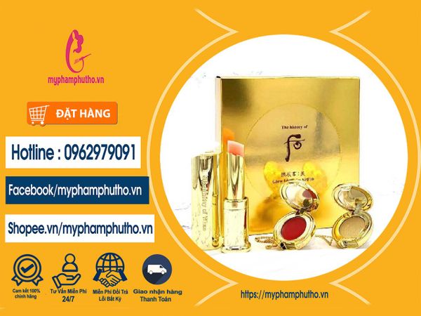 Set 2 son dưỡng Mini có màu Whoo Mua ở Đâu