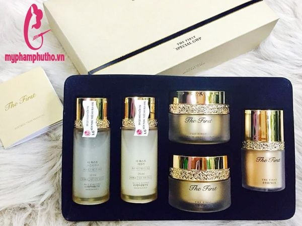 Set Dưỡng Da Ohui Mini The Firts Geniture Special Gift 5SP ( Màu Vàng )