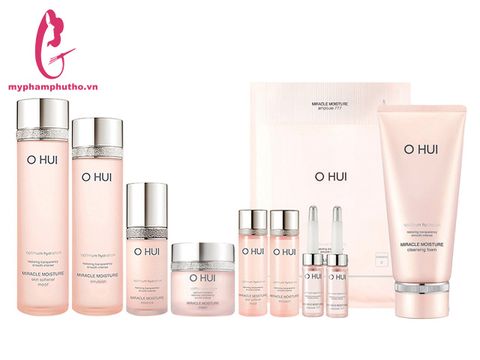 Set Ohui hồng 9 món dưỡng trắng hồng