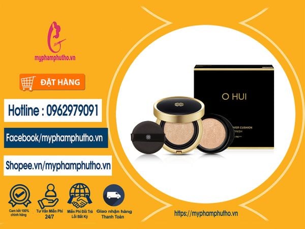 Set phấn nước OHUI ultimate cover cushion moisture Mua ở Đâu