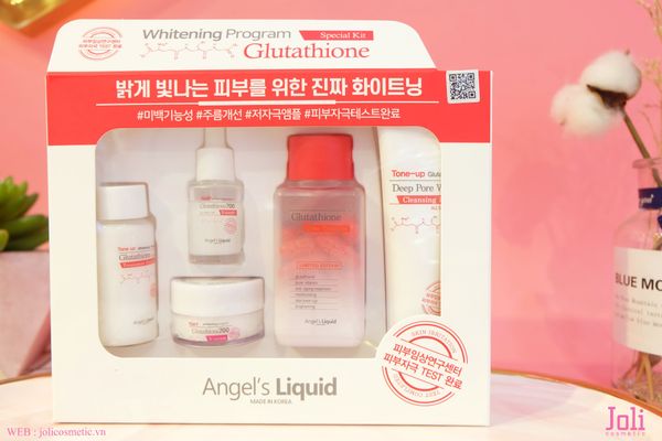 Set Dưỡng Trắng Da Mini 7 DAY Whitening Program Glutathione 700V