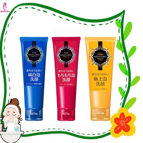 Sữa rửa mặt Shiseido Aqualabel Nhật Bản