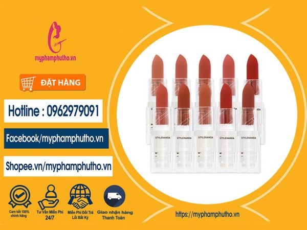Son 3CE Soft Matte Lipstick ( Vỏ trong) Mua ở Đâu