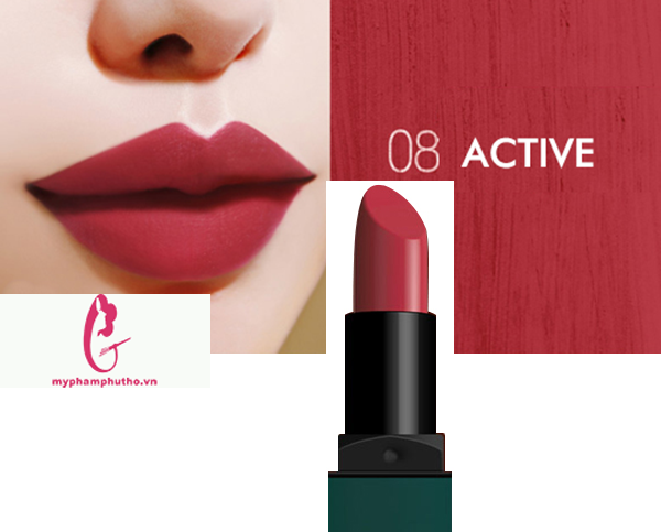 Son thỏi lì BBIA Last Lipstick Vỏ Xanh màu 8