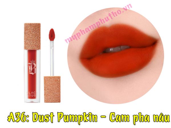 son kem black rouge màu A36: Dust Pumpkin - Cam pha nâu