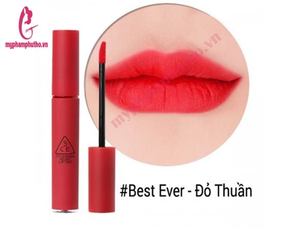Son Kem Lì 3CE Velvet Lip Tint Màu BEST EVER