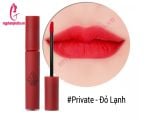 Son Kem Lì 3CE Velvet Lip Tint Màu PRIVATE