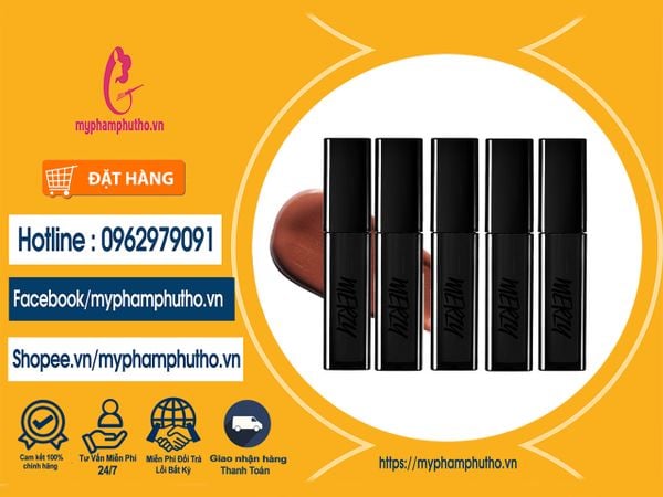 Son Kem Lì Merzy Noir In The Velvet Tint Mua ở Đâu