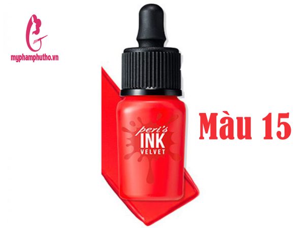 Son Kem Lì Peripera Peri’s Ink Velvet - Màu 15