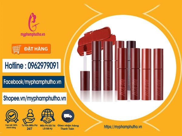 Son kem Merzy Bite The Beat Mellow Tint Mua ở Đâu