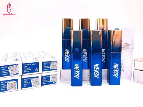 Son Kem Merzy The First Velvet Lip Tint Season 3 Blue Vỏ Xanh