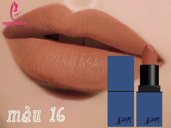 Son thỏi BBIA Last Lipstick version 4 vỏ xanh dương màu 16