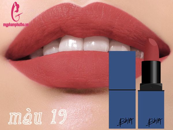 Son thỏi BBIA Last Lipstick version 4 vỏ xanh dương màu 19