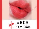 Son thỏi Black Rouge Rose Velvet màu R03 cam đào
