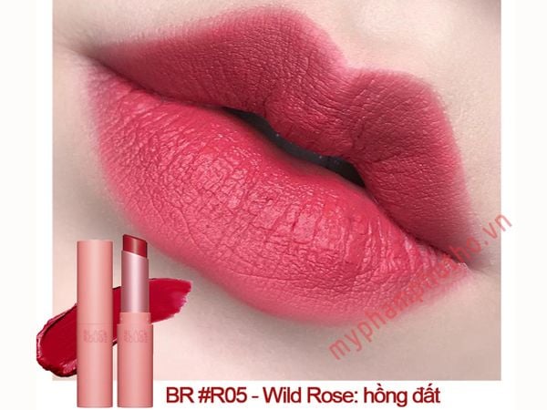 Son thỏi Black Rouge Rose Velvet màu R05 hồng đất