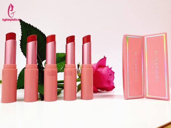 Son thỏi Black Rouge Rose Velvet Lipstick