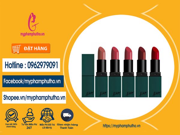 Son thỏi lì BBIA Last Lipstick Vỏ Xanh Mua ở Đâu
