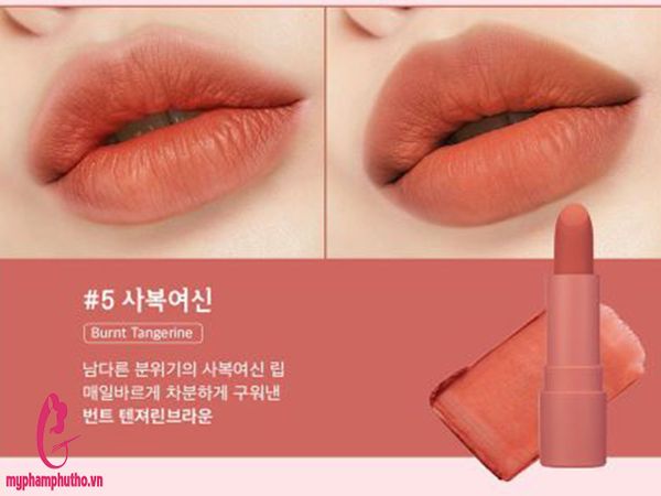 Son Thỏi Lì Peripera Ink The Airy Velvet Stick Son Thỏi Lì Peripera Ink The Airy Velvet Stick màu 05