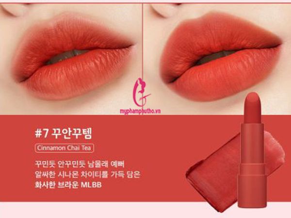 Son Thỏi Lì Peripera Ink The Airy Velvet Stick Son Thỏi Lì Peripera Ink The Airy Velvet Stick màu 07
