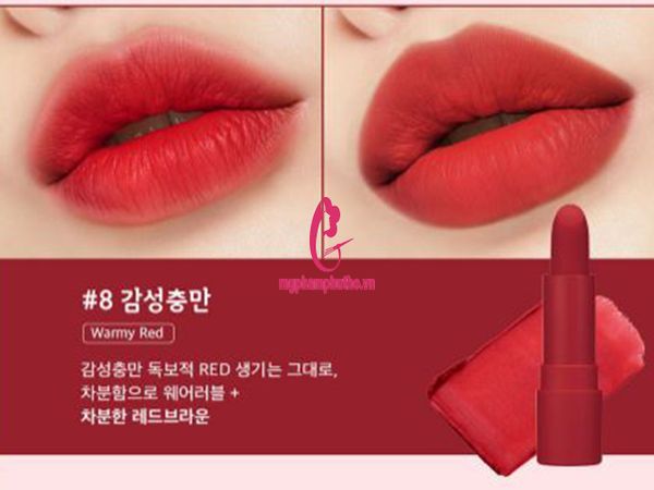 Son Thỏi Lì Peripera Ink The Airy Velvet Stick Son Thỏi Lì Peripera Ink The Airy Velvet Stick màu 08