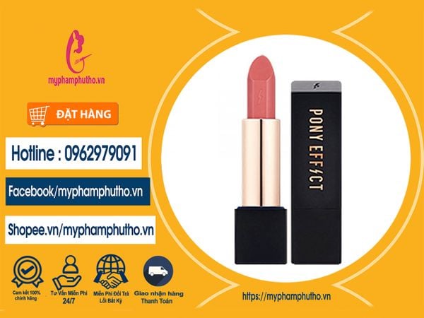 Son thỏi Pony Effect Seoul Outfit Lipstick Hàn Quốc Mua ở Đâu