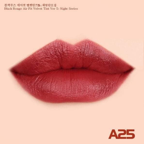 Son Kem Siêu Lì Black Rouge Air Fit Velvet Tint màu 25