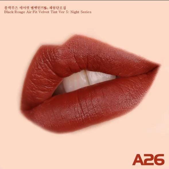 Son Kem Siêu Lì Black Rouge Air Fit Velvet Tint màu 26