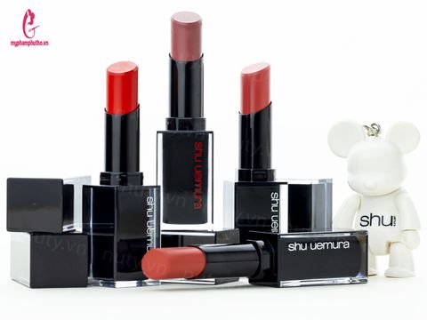 Son Shu uemura Rouge Unlimited matte ( vỏ đen) Nhật Bản