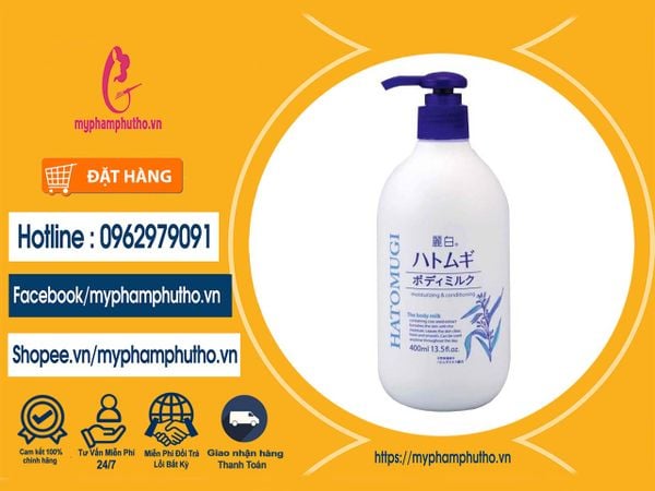 Sữa Dưỡng ẩm Hatomugi Moisturizing & Conditioning Mua ở Đâu