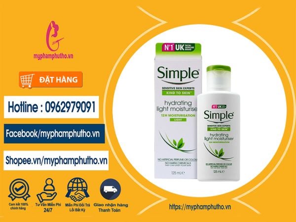 Sữa Dưỡng Simple Mua ở Đâu