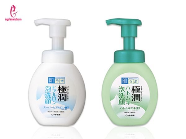 Sữa rửa mặt bọt Hada Labo Gokujyun Nhật Bản