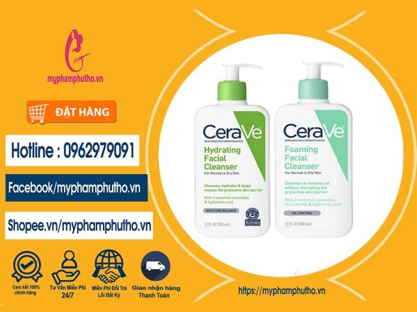 Sữa rửa mặt Cerave Hydrating Cleanser Mua Ở Đâu