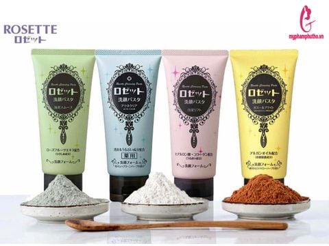 Sữa rửa mặt Rosette Cleansing Paste Nhật Bản