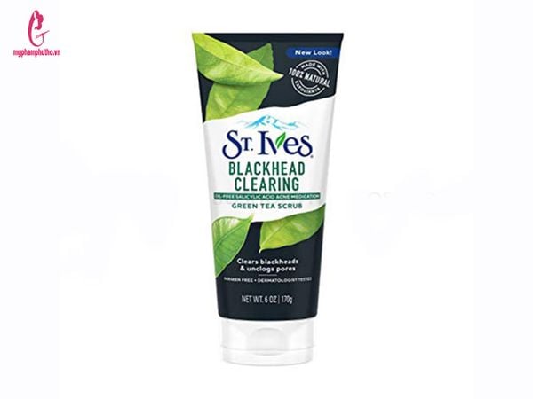 Sữa Rửa Mặt Tẩy Tế Bào Chết St.Ives Trà Xanh