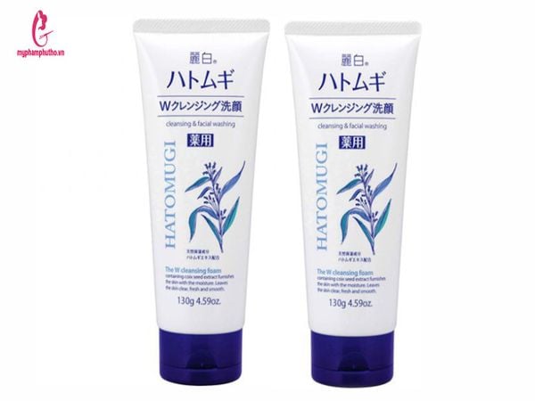 Sữa Rửa Mặt Ý Dĩ Hatomugi Naturie Cleansing Foam Nhật Bản