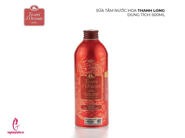 Sữa Tắm Xích hương nước hoa Tesori d'Oriente màu đỏ