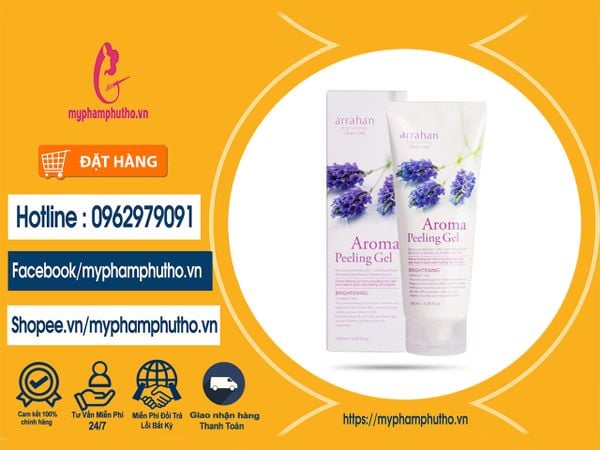 Tẩy Da Chết Arrahan Vị Lavender Mua ở Đâu