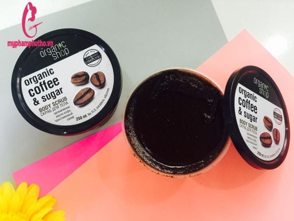 thành phần Tẩy da chết toàn thân Organic Coffee & Sugar Body Scrub