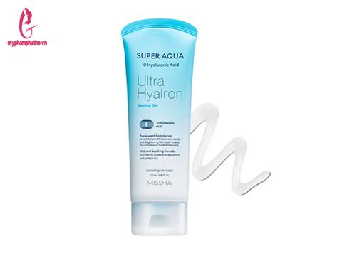 Tẩy Da Chết Missha Super Aqua Ultra Hyalron Peeling Gel