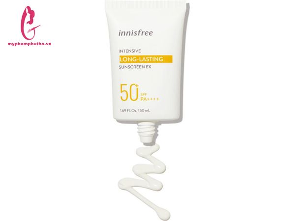 thành phần Kem Chống Nắng Innisfree Long Lasting