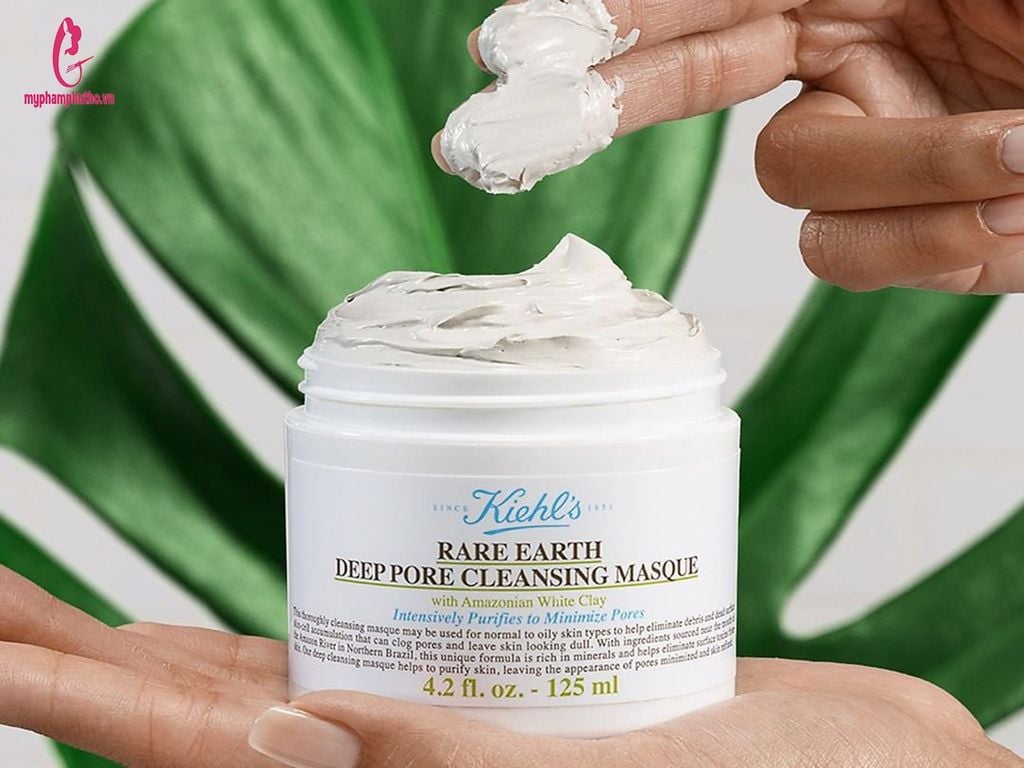 Thành phần Mặt Nạ Đất Sét Kiehl's Điều Trị Mụn