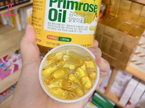 thành phần Tinh Dầu Anh Thảo Evening  Primrose Oil 300 viên Hàn Quốc