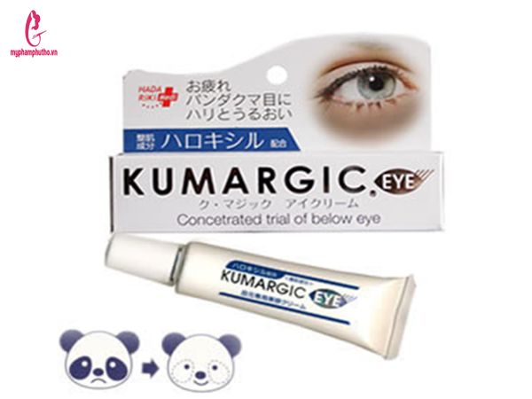 Thành phần kem mắt kumargic eye :