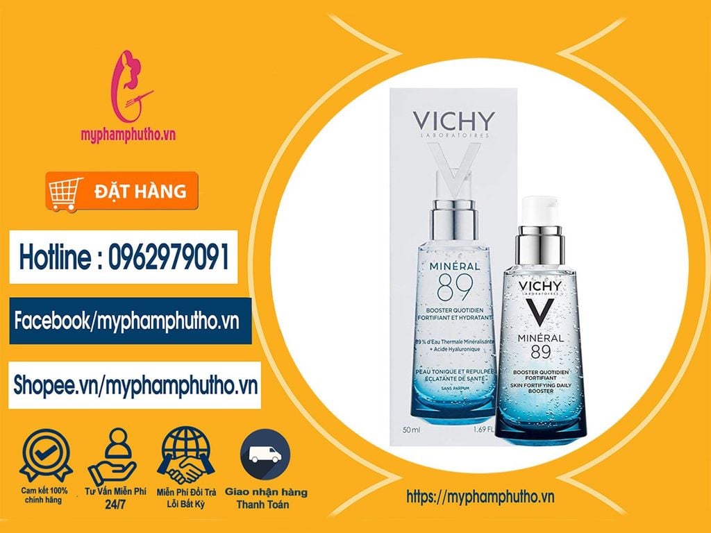 Tinh Chất Dưỡng ẩm Vichy Mineral 89 mua ở đâu