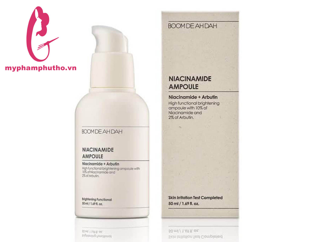 Tinh Chất Dưỡng Trắng Giảm Mụn Boom De Ah Dah Niacinamide Ampoule